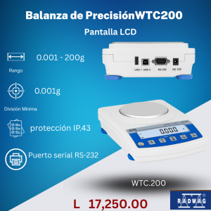 Balanza de Precisión
