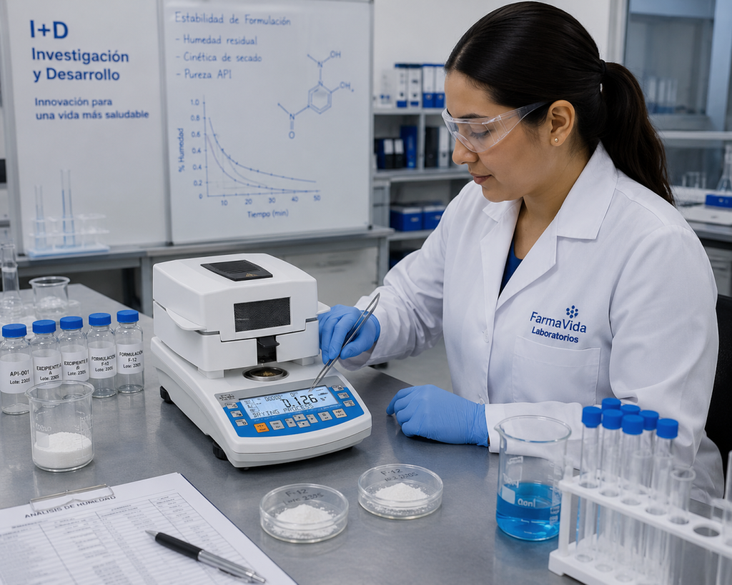 Balanza para Laboratorio RADWAG - Analizador de Humedad - Termobalanza